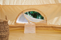 Glampingtält Bell Beige Ø5 x 3 m Blue Moose